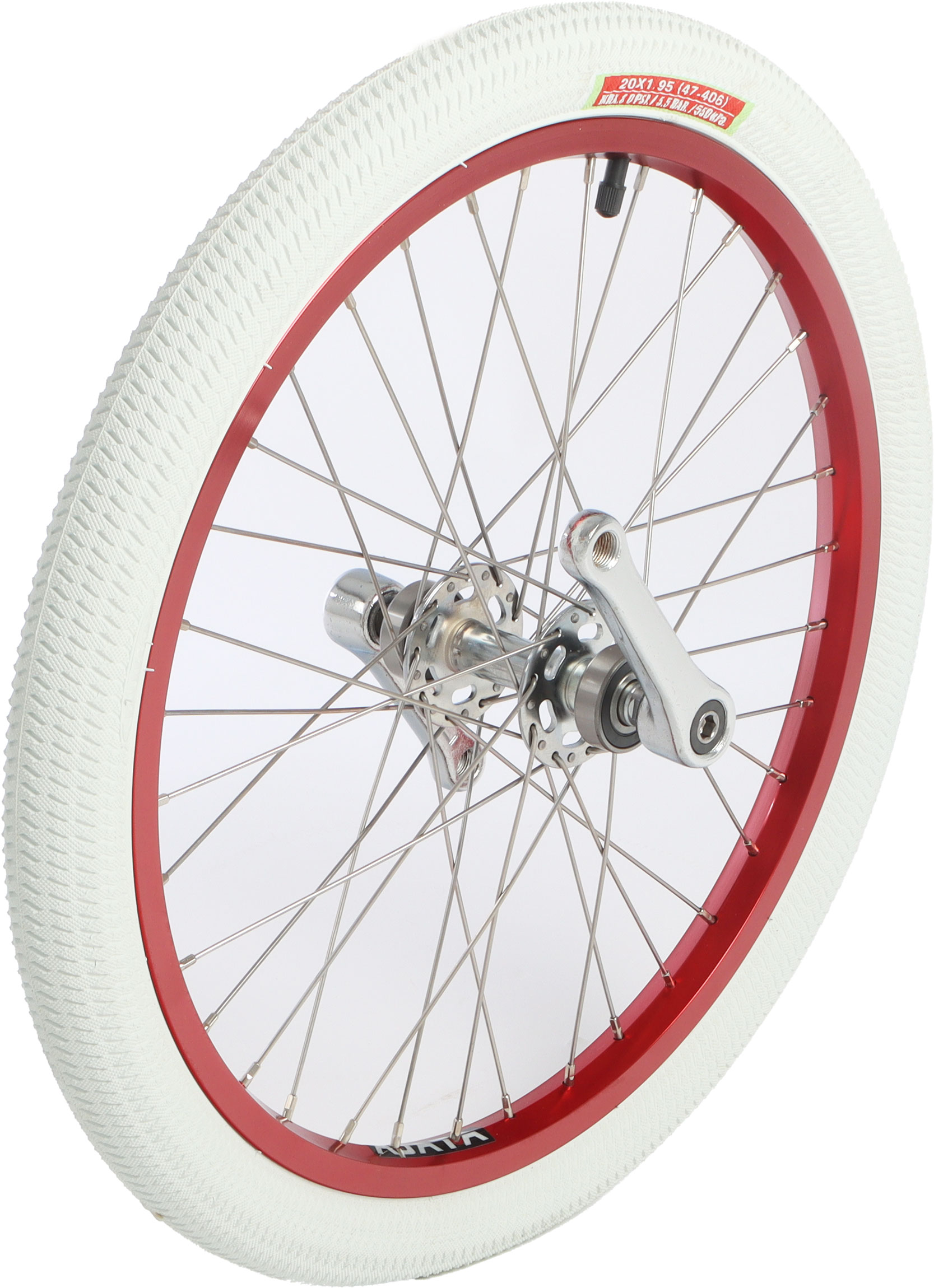 AJATA Alu Laufrad 36 Loch 20 Zoll (406mm) "Ohne" Maschine, Sprach, Rad, Leichtmetallrad, Fahrzeug