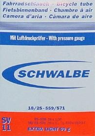 Schwalbe Rennrad Schlauch SV 11 26 x 1.0 Zoll (23-559mm)